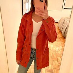 ZAFUL red corduroy jacket